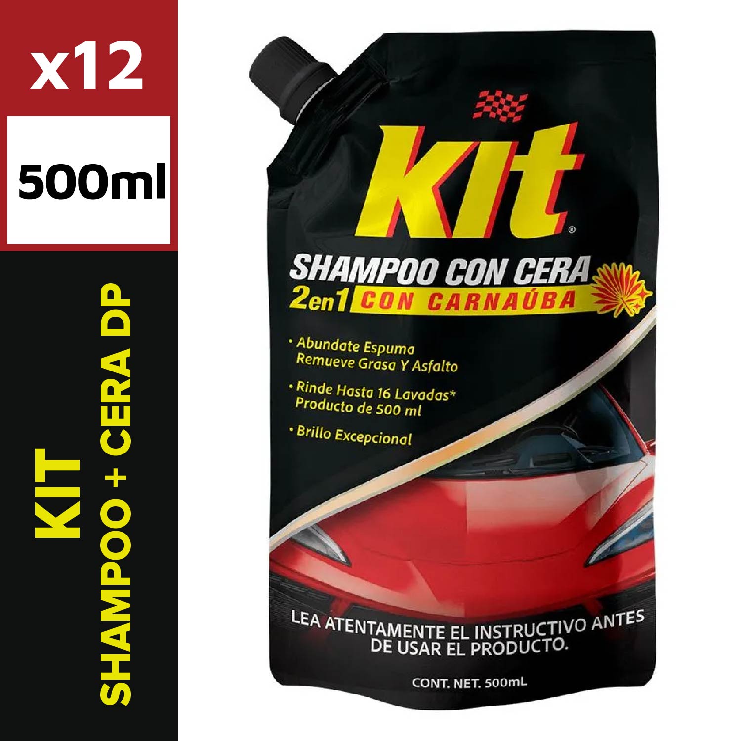 Kit Shampoo + Cera Dp 500ml